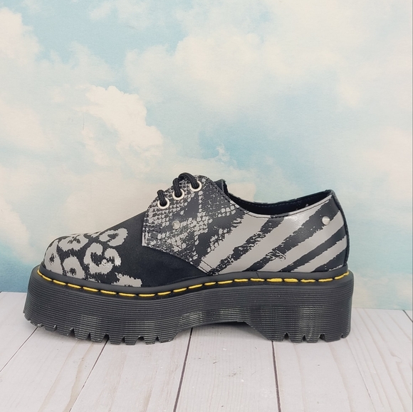 Dr. Martens Shoes - Bnwob!! Dr. Martens 1461 Animal Clash Platform Shoes